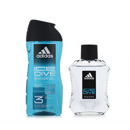 Adidas Ice Dive EDT 100 ml + SG 250 ml