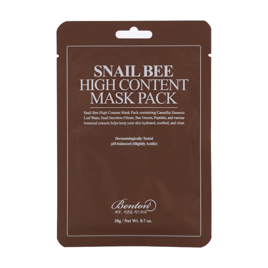 Benton Snail Bee High Content Mask Pack