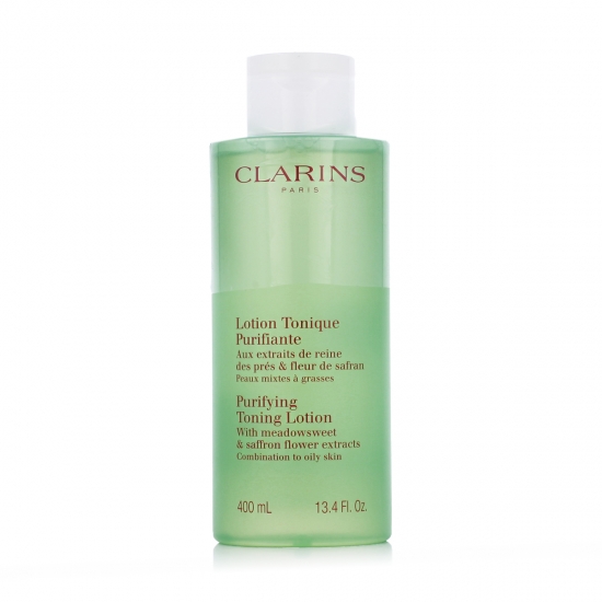 Clarins Purifying Toning Lotion Meadowsweet & Saffron Flower (Combination to Oily Skin)
