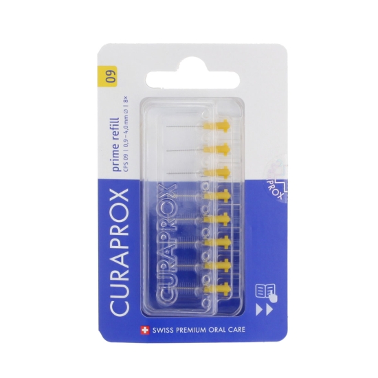 Curaprox Prime CPS 09 (0,9 - 4,0 mm) 8 pcs, Yellow