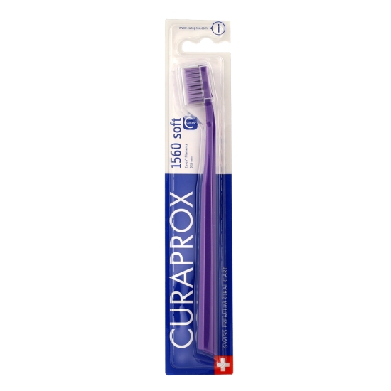 Curaprox 1560 soft Toothbrush violet