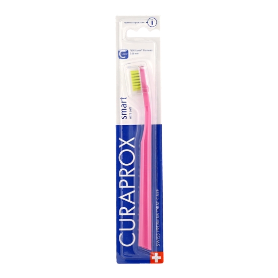 Curaprox 7600 smart ultra soft Toothbrushes (Pink)