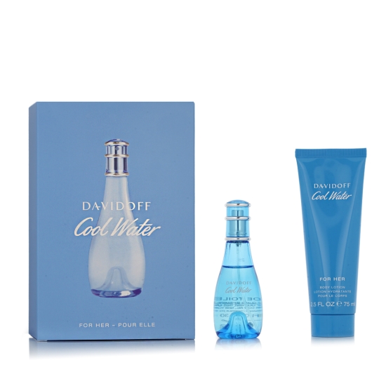 Davidoff Cool Water for Women EDT 30 ml + BL 75 ml