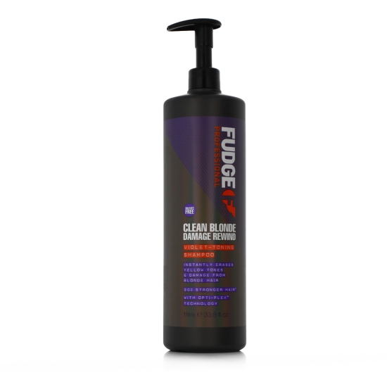 Fudge Clean Blonde Damage Rewind Violet-Toning Shampoo 1000 ml