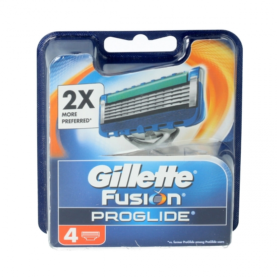 Gillette Fusion ProGlide spare blades for shaving 4pcs M