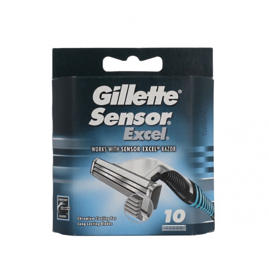 Gillette Sensor Excel spare blades for shaving 10pcs M