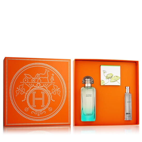 Hermès Un Jardin Sur le Nil EDT 100 ml + EDT 15 ml + Soap 50 g (unisex)