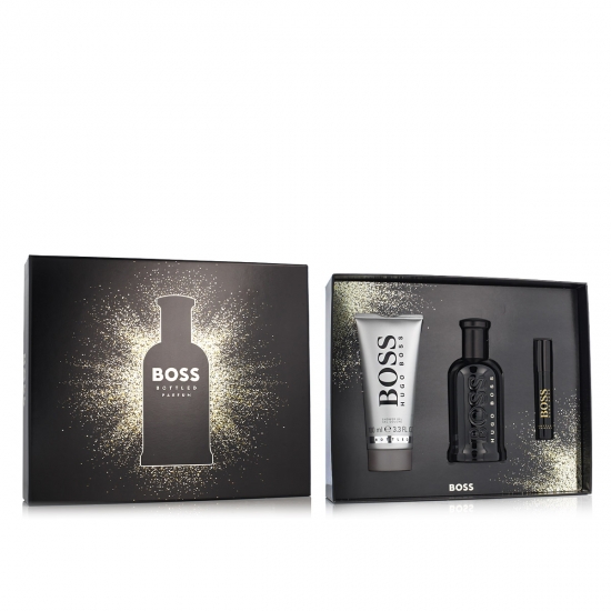 Hugo Boss Boss Bottled Parfum 100 ml + Parfum MINI 10 ml + SG 100 ml