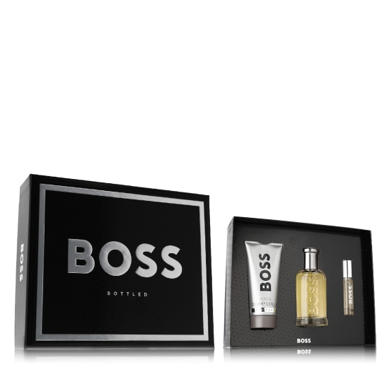 Boss Bottled EDT 100 ml + EDT MINI 10 ml + SG 100 ml (man)