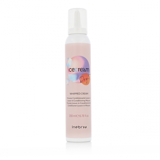 Inebrya Ice Cream Dry-T Whipped Cream Leave-in Conditioning Mousse