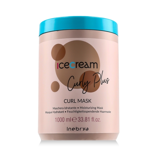 Inebrya Ice Cream Curly Plus Mask 1000 ml