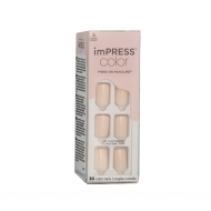 KISS imPRESS color Press-On Manicure S (001 Point Pink) 30 ks