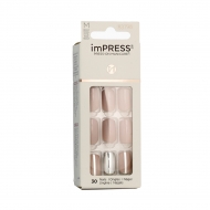 KISS imPRESS color Press-On Manicure M (Cloudy) 30 ks