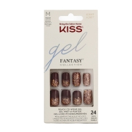 KISS gel FANTASY Ready-To-Wear Gel Nails M 28 ks