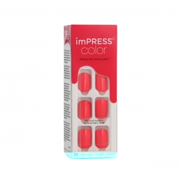 KISS imPRESS color Press-On Manicure S (023 Corally Crazy) 30 ks