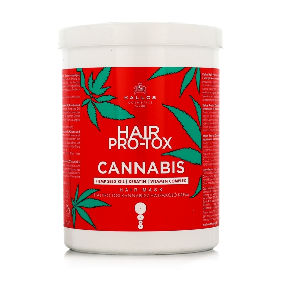 Kallos Cosmetics Hair Pro-Tox Cannabis Hair Mask 1000 ml