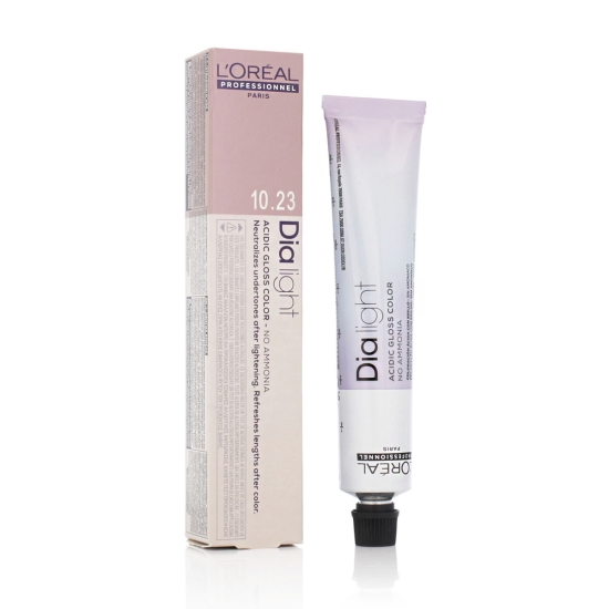 L'Oréal Professionnel Dia light Acidic Glosss Color (10.23 Pearl Blush Milkshake)