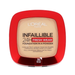 L'Oréal Paris Infaillible 24H Fresh Wear Foundation In A Powder (180 Rose Sand)