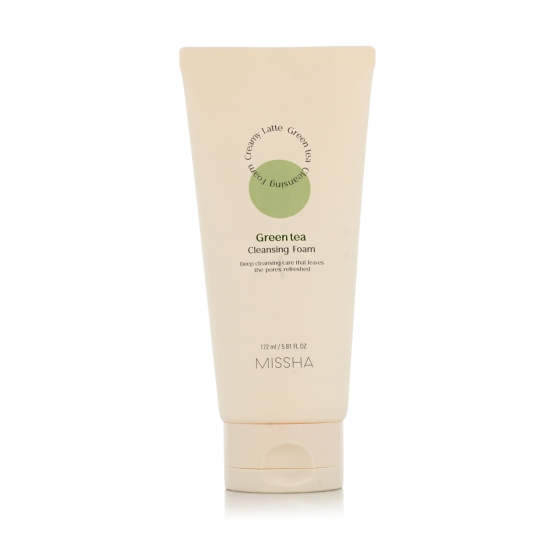 MISSHA Creamy Latte Green Tea Cleansing Foam 172 ml