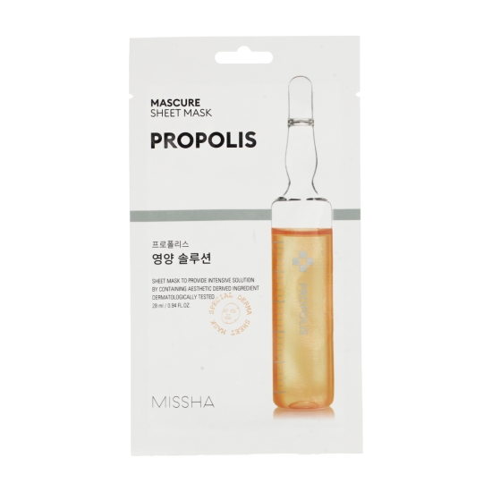 MISSHA Mascure Nutrition Solution Sheet Mask Propolis 28 ml