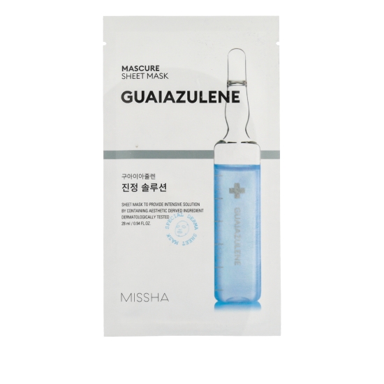 MISSHA Mascure Sheet Mask Guaiazulene 28 ml