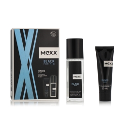 Mexx Black Man DEO in glass 75 ml + SG 50 ml