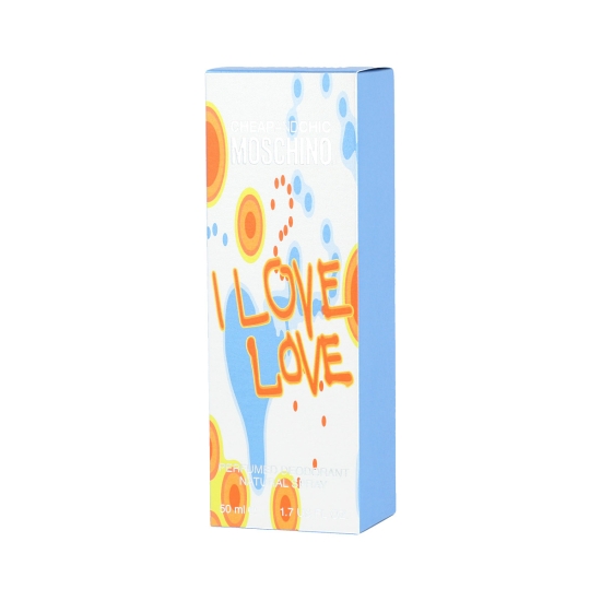 Moschino Cheap & Chic I Love Love Deodorant in glass
