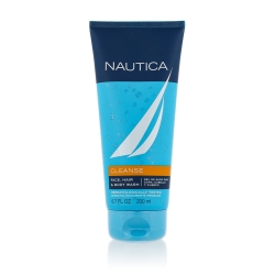 Nautica Cleanse Face Hair & Body Wash