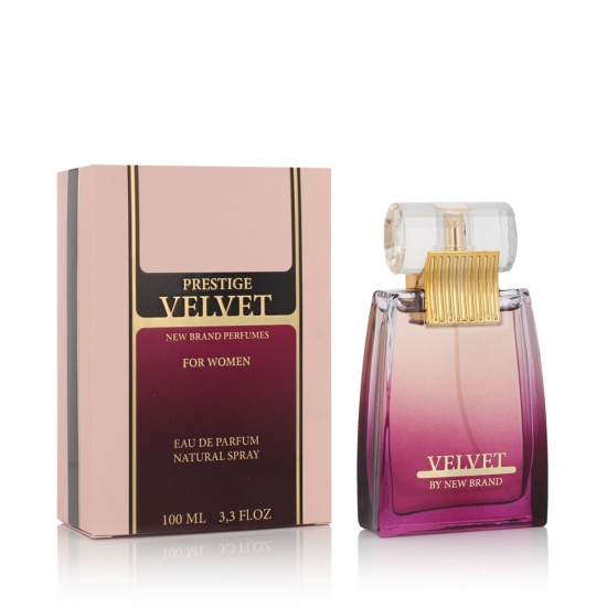 New Brand Perfumes Prestige Velvet for Women Eau De Parfum 100 ml (woman)