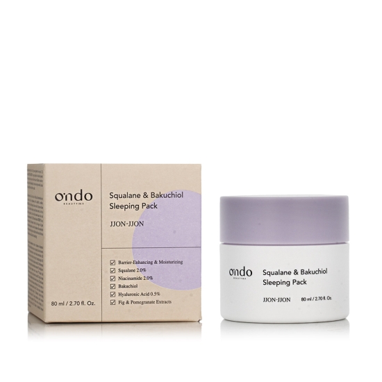 Ondo Beauty 36.5 Squalane & Bakuchiol Sleeping Pack 80 ml