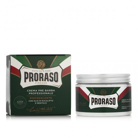 Proraso Refreshing Professional Pre-Shave Cream with Eucalyptus Oil and Menthol