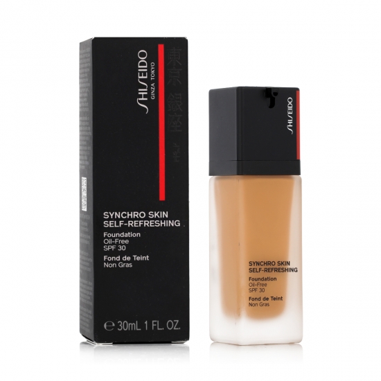 Shiseido Synchro Skin Self-Refreshing Foundation Oil-Free SPF 30 (420 Bronze)