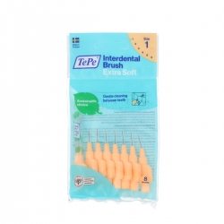TePe Extra Soft Interdental Brushes 1 Orange (0,45 mm) 8 pcs