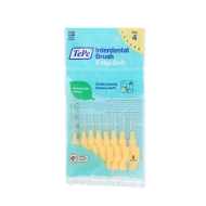 TePe Extra Soft Interdental Brushes 4 Yellow (0,7 mm) 8 pcs