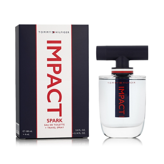 Tommy Hilfiger Impact Spark EDT 100 ml + Pocket Spray able 4 ml