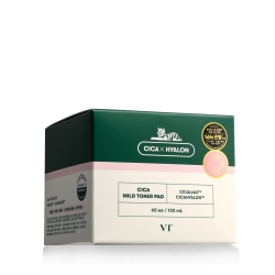 VT Cosmetics Cica Mild Toner Pad 60 pcs