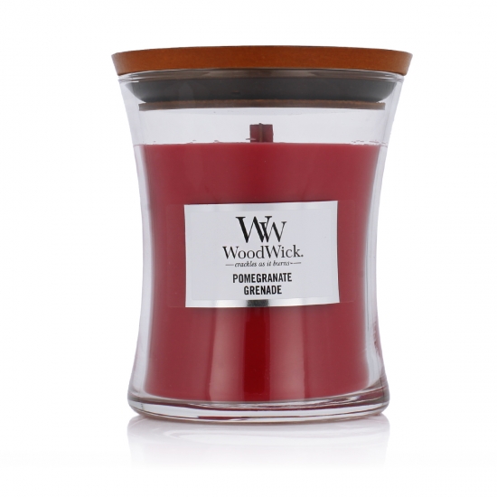 WoodWick Medium Hourglass Candles Scented Candle Pomegranate
