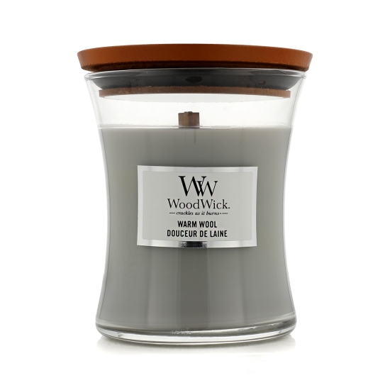 WoodWick Medium Hourglass Candles Scented Candle Warm Wool