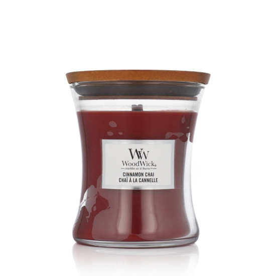 WoodWick Medium Hourglass Candles Scented Candle Cinnamon Chai