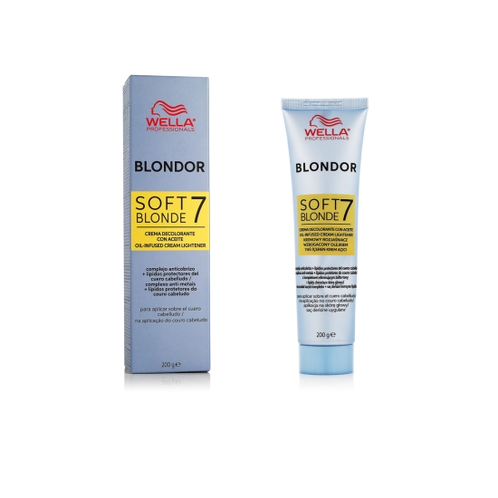 Wella Blondor Soft Blonde 7 Oil Infused Cream Lightener