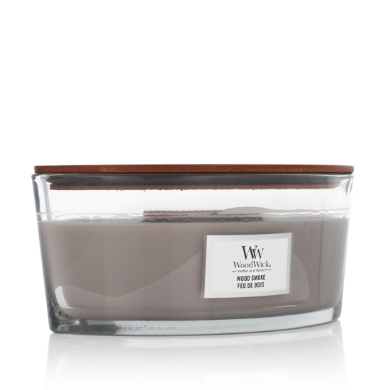 WoodWick Ellipse Candles Scented Candle Wood Smoke