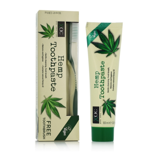 Xpel Oral Care Hemp Toothpaste 100 ml + Toothbrush