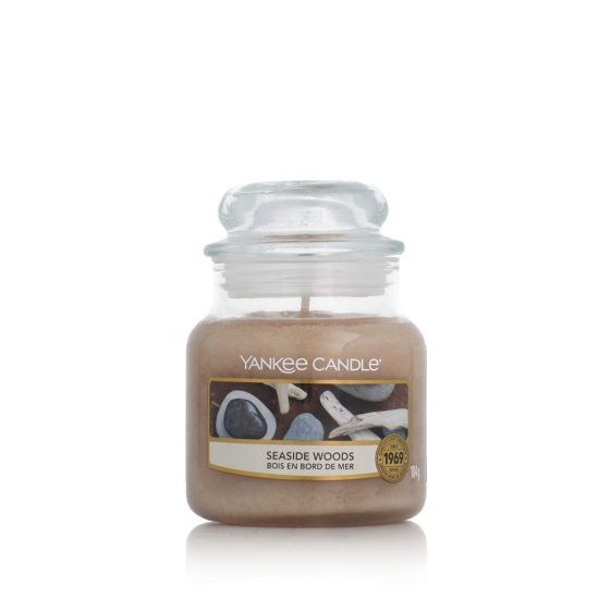 Yankee Candle Classic Small Jar Candles Scented Candle Seaside Woods 10
