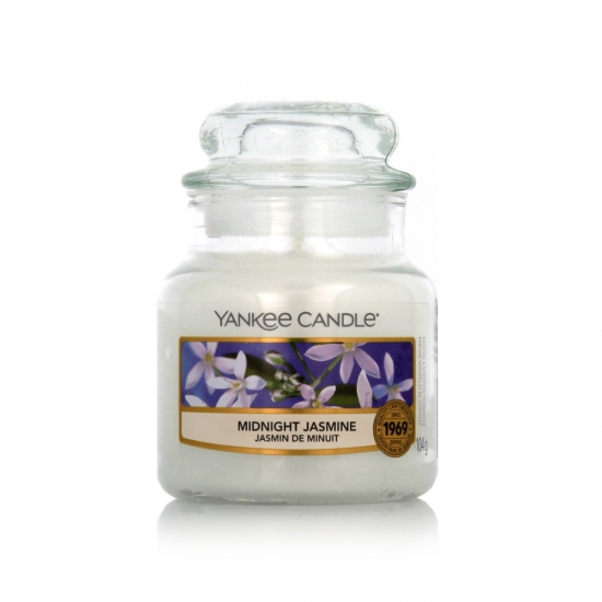 Yankee Candle Classic Small Jar Candles Scented Candle Midnight Jasmine 10