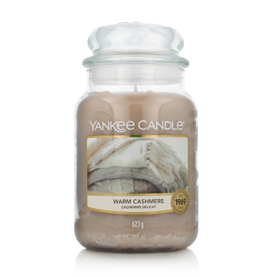 Yankee Candle Classic Large Jar Candles Scented Candle Warm Cashmere