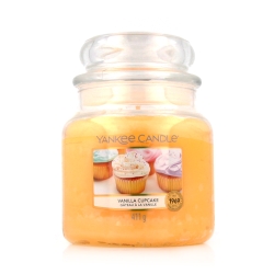 Yankee Candle Classic Medium Jar Candles Scented Candle Vanilla Cupcake