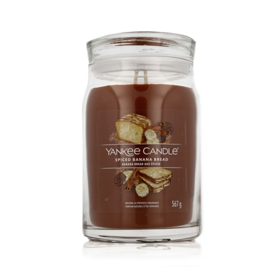 Yankee Candle Signature Scented Candle Spiced Banana Bread