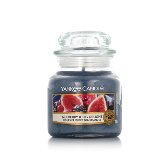 Yankee Candle Classic Small Jar Candles Scented Candle Mulberry & Fig Delight 104 g