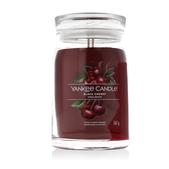 Yankee Candle Signature Scented Candle Black Cherry 567 g