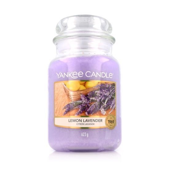 Yankee Candle Classic Large Jar Candles Scented Candle Lemon Lavender